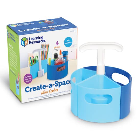 Learning Resources Create-A-Space Blue Mini-Center